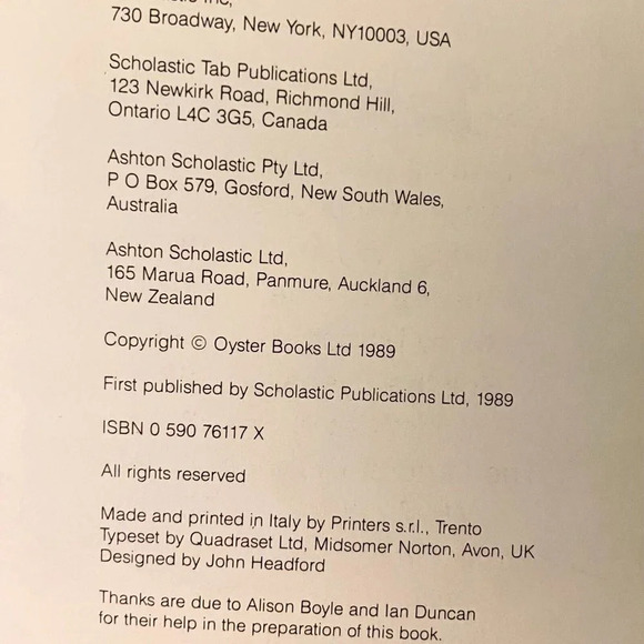 Vintage 1989 Monster Madness A Picture Puzzle Book  Hippo Books Scholastic - Picture 6 of 12